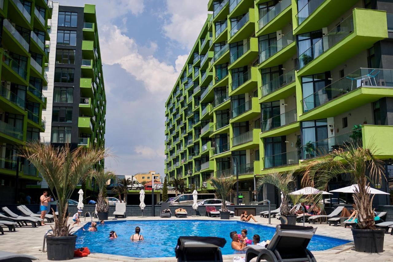 Sole Aparthotel Pool & Spa Mamaia Nord ナボダリ エクステリア 写真